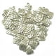 thumbnail image 1 of 50 colgantes de corazón de plata HECHO CON AMOR para joyería, 1 of 6