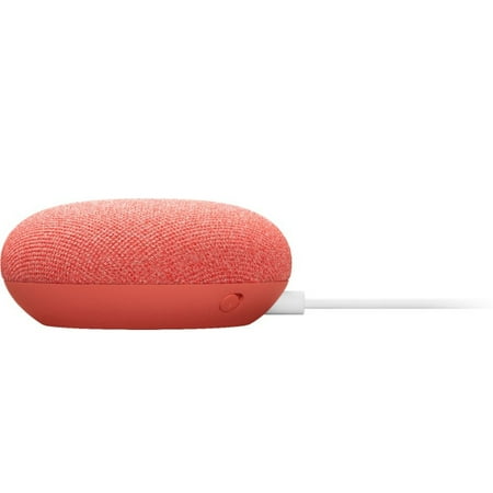 Nest Mini (2nd Generation) with Google Assistant - Coral