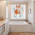 thumbnail image 3 of Curtains 84 Inches Long 2 Panels, Cartoon Animals Grommets Window Treatment Curtain, Watercolor Flower Leaf Plant Thermal Curtains Drapes for Living Room/Bathroom, 3 of 9