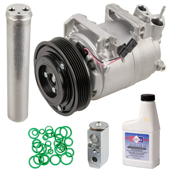 For Nissan Rogue 2008-2012 OEM AC Compressor w/ A/C Repair Kit - BuyAutoParts