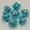 Blue, variant on 7pcs New Dragon King'S Eye Faceted Dice Set Resin Digital Dice Running Group Table Game Party Game Additions Dragon King Series D4 D6 D8 D10 D12 D20