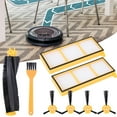 thumbnail image 4 of 8Pcs/Set Main Side Brush Filter Kit Replacement Fit for Shark RV700 RV720 RV750 RV750C RV755, 4 of 8
