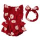 thumbnail image 1 of Conjunto de Ropa para Muñeca Reborn BABESIDE 2 Piezas con Estampado Floral en Rojo Vino, 1 of 9