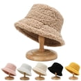 thumbnail image 2 of POINTERTECK Bucket Hat Solid Color All Match Autumn Winter Lightweight Dome Hat for Outdoor, 2 of 9