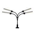 thumbnail image 1 of Tri Head Plant Grow Light 5 Engranajes Regulables Plant Grow Light 360 Grados Ajustable Led Grow Light Con Clip Plant Grow Lamp Con Apagado Automático 4/8/12H Temporizador Para Plantas De Interior Moyic HA027250-02, 1 of 6