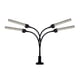 thumbnail image 1 of Tri Head Plant Grow Light 5 Engranajes Regulables Plant Grow Light 360 Grados Ajustable Led Grow Light Con Clip Plant Grow Lamp Con Apagado Automático 4/8/12H Temporizador Para Plantas De Interior Serendint HA027250-02, 1 of 6