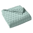 thumbnail image 5 of Better Homes & Gardens Tencel Quilt, Full/Queen, Seafoam Green, Soft Touch Bedding, 5 of 5