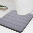 thumbnail image 6 of Toilet Seat*1 Bathroom Rug Won'T Slip Bathroom Mat Soft and Comfortable Furry Durable Thickened Bathroom Rug Machine Washable Reusable Toilet Mat, 6 of 6