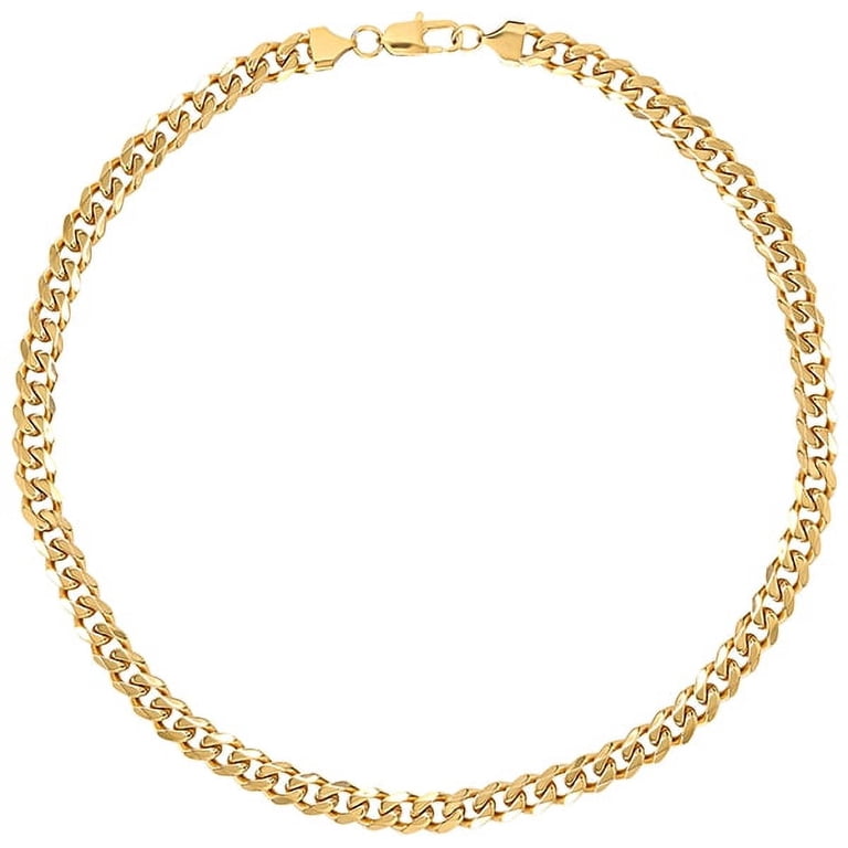Brilliance Fine Jewelry Yellow Gold Plated Curb Chain Necklace photo 1