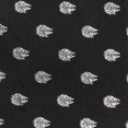 thumbnail image 5 of Star Wars Millennium Falcon Metallic Silk Silver and Black Men's Necktie, 5 of 5