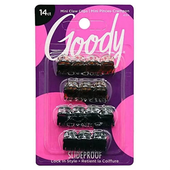Goody Classics Micro Mini Clips - Brown/Black