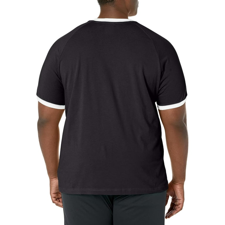 Black adidas T-Shirt 3-Stripes Men\'s Originals X-Large