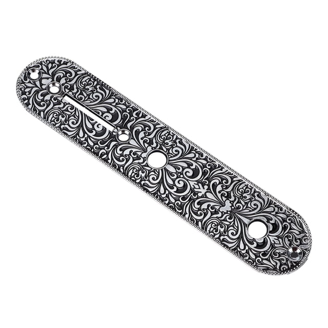 Electric Guitar Control Plate, Guitar Control Plate Light Weight Practical Metal for TL TELE Silver,Gold,Black