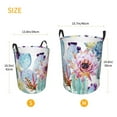 thumbnail image 5 of Bingfone Cactus Waterproof Foldable Laundry Hamper Bucket With Handles For Storage Bin,Clothes Hamper (), 5 of 8