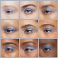 thumbnail image 3 of Sombra de ojos Pure Ziva, azul claro, plata, gris, brillante, vegana, 3 of 5