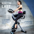 thumbnail image 2 of XTERRA Fitness FB360 Compact Stationary Upright Folding Bike with Magnetic Resistance and 250 lb Weight Limit, 2 of 9