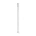 thumbnail image 1 of LEFU for Spring Loaded Extendable Telescopic Curtain Rod Tension Pole for Bathroom Kitchen Window Wardrobe No Drill Adjustable Length 30-50cm White, 1 of 10