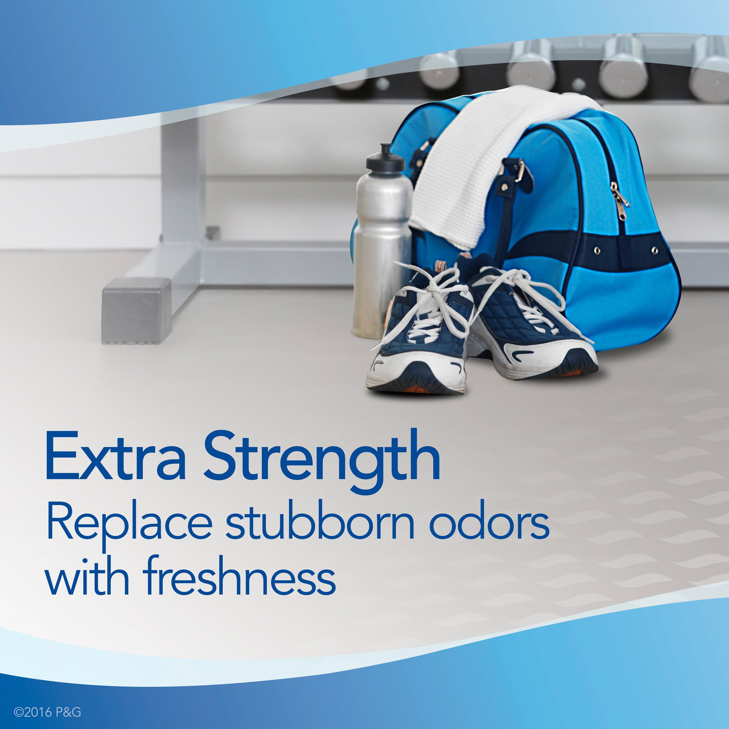 Febreze Car Air Freshener 5-Pack, 4 Gain Original Scent + 1 Heavy Duty