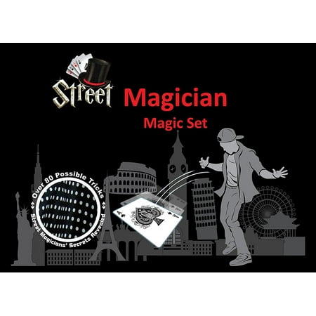 Street Magician Magic Set - 8 pieces including storage