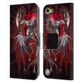 thumbnail image 1 of Head Case Designs Officially Licensed Ruth Thompson Dragons Lichblade Leather Book Wallet Case Cover Compatible with Apple iPod Touch 5G 5th Gen, 1 of 6