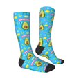 thumbnail image 3 of Balery Avocado Work Out Fun Novelty Socks Men'S Women'S Crew Socks Funny Crazy Novelty Socks Quirky And Cool Socks, 3 of 9