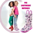 thumbnail image 6 of Disney Minnie Mouse Girls Pink PVC Rainboots - Easy-On Handle - Size 12 Little Kid, 6 of 7