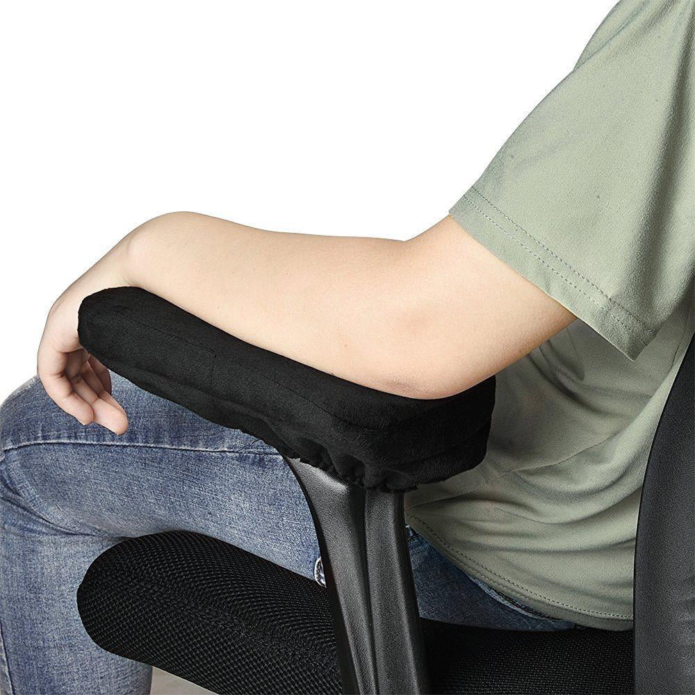 Gaming Chair Arm Set Of 2 Ergonomic Memory Foam Office Chair Armrest Pads Comfy 