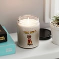 thumbnail image 5 of Firefighter Sphynx Hero Rescue Fire Dept Fireman USA Flag Soy Wax Candle Cat Lover Kitten Owner Gifts Idea 9oz White Birch & Black Pepper Candle - 02026, 5 of 5