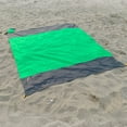 thumbnail image 4 of Ke1Clo Portable Beach Mat under $5! Sand Proof Picnic Blanket for Camping Travel Outdoor Green, 4 of 6