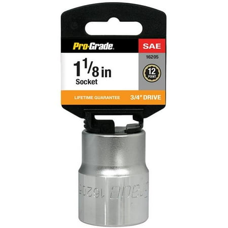 

Pro-Grade 16205 0.75 Drive x 1.12 in. 12 Point Socket