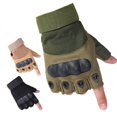 thumbnail image 2 of Fitness antideslizante resistente al desgaste táctico al aire libre fanáticos militares deportes de ciclismo Montañismo Escalada en roca guantes transpirables de medio dedo, 2 of 6