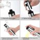 thumbnail image 4 of Olive Oil Sprayer Dispenser,Portable Vinegar Bottle Mister for Salad BBQ Frying Grilling Kitchen Cooking, Oil Sprayer Stainless Steel Spray Oil Bottle, 4 of 5
