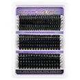thumbnail image 1 of Set de pestañas postizas 3D Style 300 Cluster D Curl para realzar la belleza 1 ml, 1 of 8