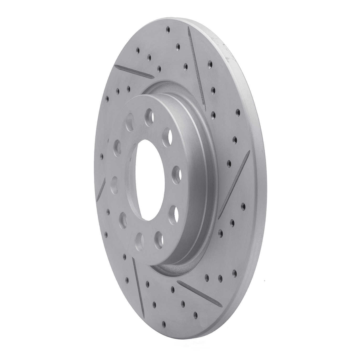 Dynamic Friction Company 830-42012R DFC Geoperformance Rotor - Drilled and Slotted