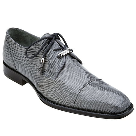 

Belvedere Men s Dress Shoes Karmelo Genuine Lizard Gray Comfortable 1497
