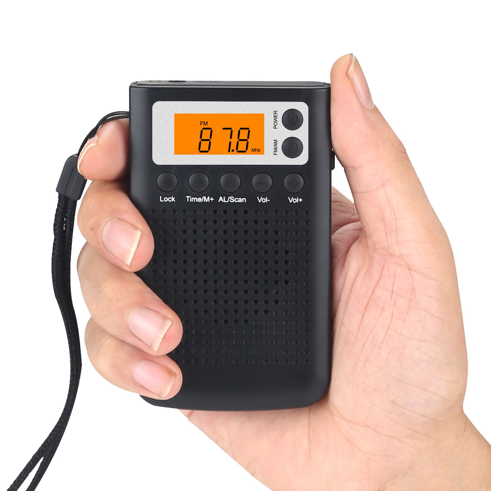 Personal Am Fm Pocket Radio Portable Tsv Mini Digital Tuning Walkman