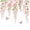 Pink, variant on Watercolor Pink Floral Butterfly Blackout Curtains,2 Panels,42x63 Inch,Grommet Top,Room Darkening Thermal Insulated Window Drapes