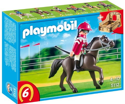 Playmobil Arabian Horse With Jockey Stable - Walmart.com