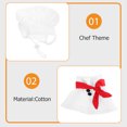 thumbnail image 3 of OULII 1 Set Dog Cooking Costume Including Pet Chef Costume For Pet Owners Use, 3 of 8