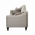 thumbnail image 3 of Acme Furniture 55306 66 x 39 x 42 in. Athalia Loveseat Sofa with 3 Pillows, Shimmering Pearl, 3 of 5