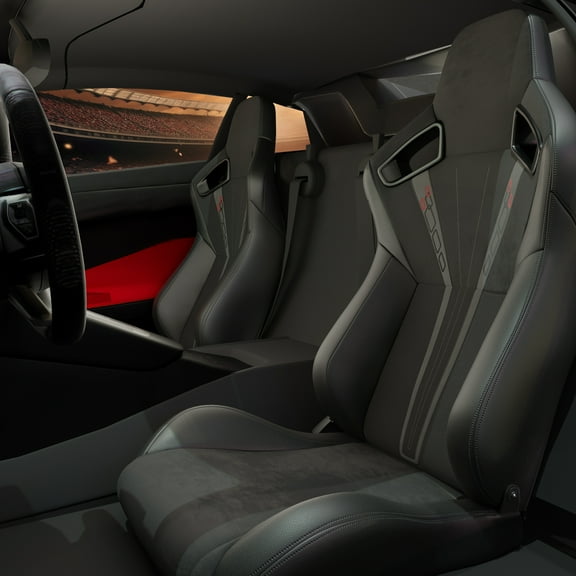 1PC Universal Bucket Racing Seats Stitch PVC Leather Reclinable Carbon Look Leather Black With Adjustor Slider(Not Including Seat Bracket ) 1 box of 2 pieces