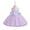 Purple, variant on Godderr Baby Girl Princess Dress Toddler Colorful Tutu Flower Girls Dress Newborn Tulle Christening Gowns for Wedding Birthday Party
