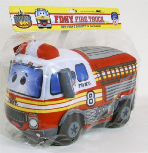 fire truck plush toy