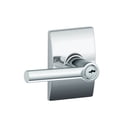 thumbnail image 2 of SCHLAGE F51A Broadway with Century Rose Keyed Entry Lock C Keyway with 16211 Latch 10063 Strike Satin Nickel Finish, 2 of 5