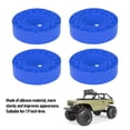 thumbnail image 3 of Soft Silicone Tires, Vibrant Color Enhance Durability, 4Pcs Silicone Tire Insert for SCX10 III, Professional Performance & Compatibility with 1.9in Tire Foam Set, 3 of 7