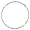 thumbnail image 2 of 14K White Gold bracelet Bangle Diamond-cut 2 mm 2mm Slip-on, 2 of 3