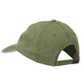 thumbnail image 3 of Zodiac Aries Embroidered Washed Cap - Olive OSFM, 3 of 5
