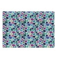 thumbnail image 1 of Abstract Cutting Board, Digital Raindrops Leafage Creative Contemporary Style Print, Decorative Tempered Glass Cutting and Serving Board, Large Size, Multicolor, by Ambesonne, 1 of 1