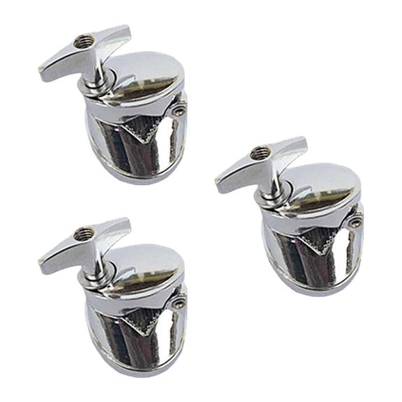 3 soportes para patas de tom de piso, base de repuesto para patas de tom para piezas de batería de jazz