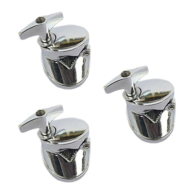 3 soportes para patas de tom de piso, base de repuesto para patas de tom para piezas de batería de jazz